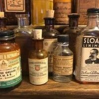 bottles of medicines